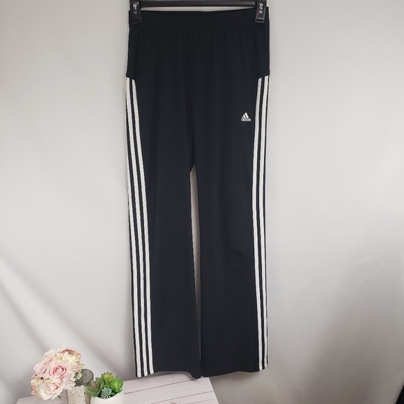 adidas Other - Adidas Black 3 Stripe Track Pants